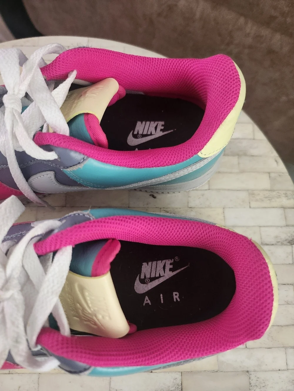 Nike Air Force 1 sneakers custom-designed size 7.5